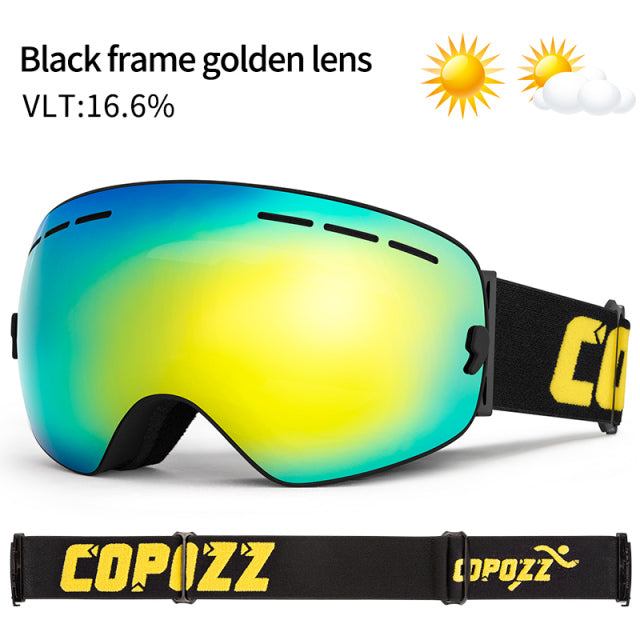 COPOZZ Professional Ski Goggles